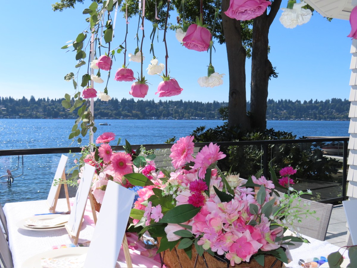 Birthday party at the beach house in&nbsp;Kirkland