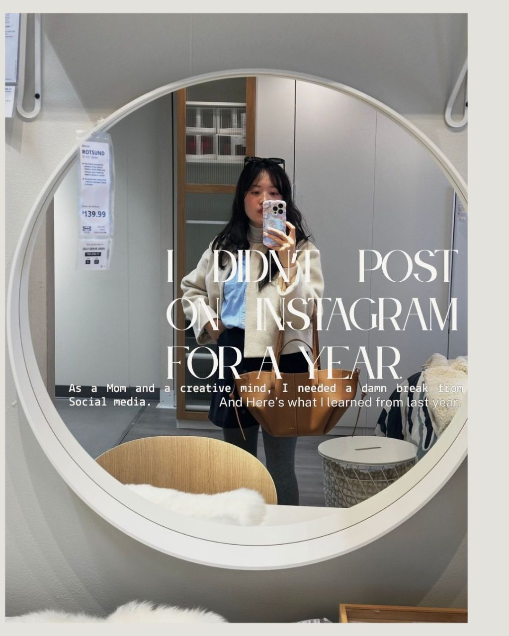 I didn’t post on Instagram for a year. and these are what I learned.